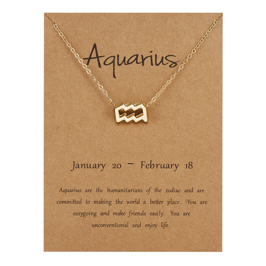 zodiac necklace