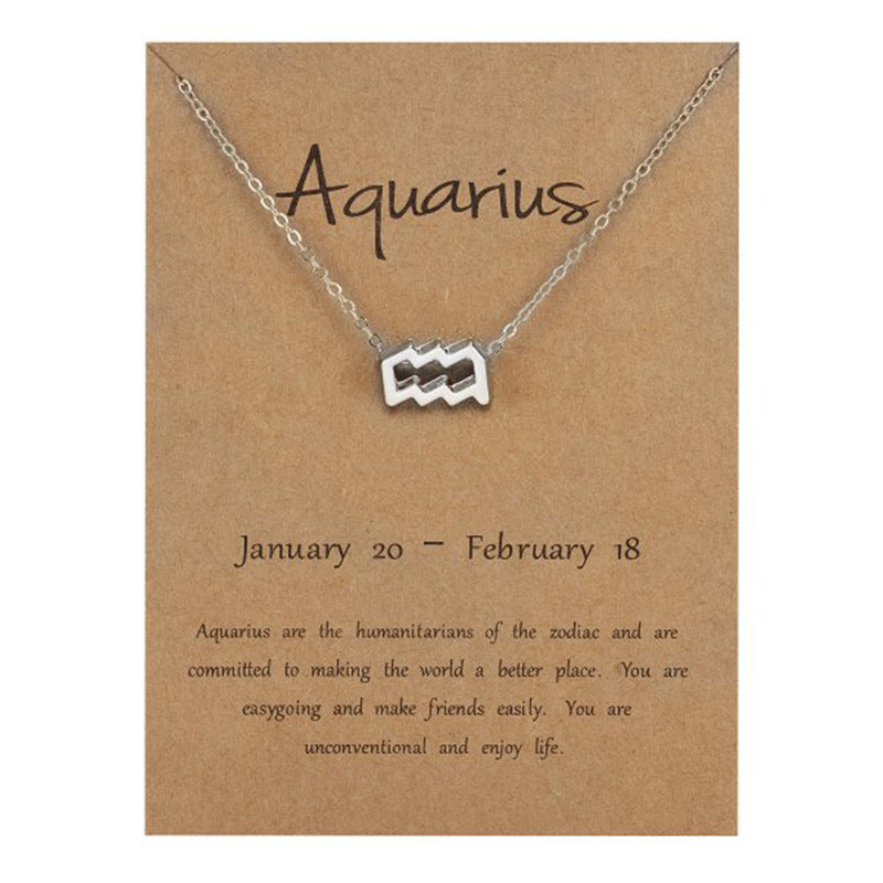 zodiac necklace