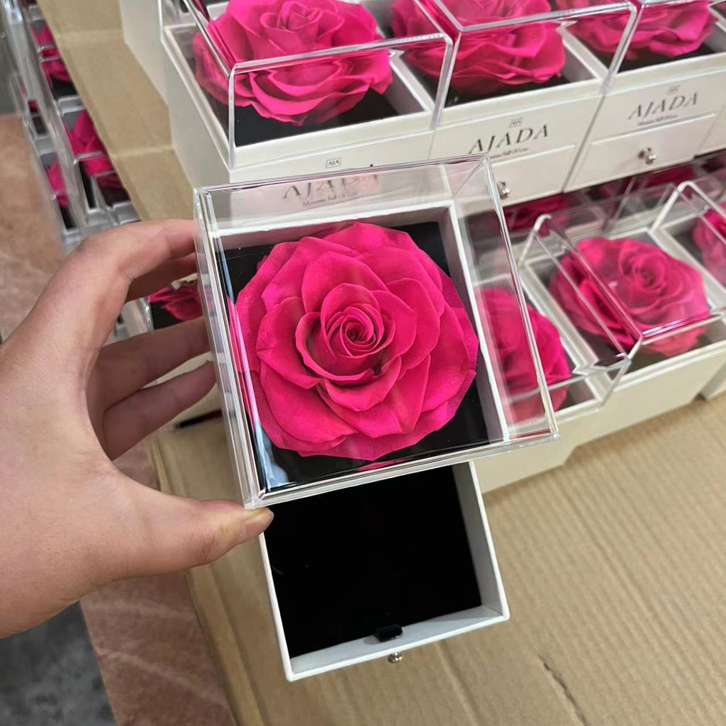 Eternal Flower Rose Jewelry Box