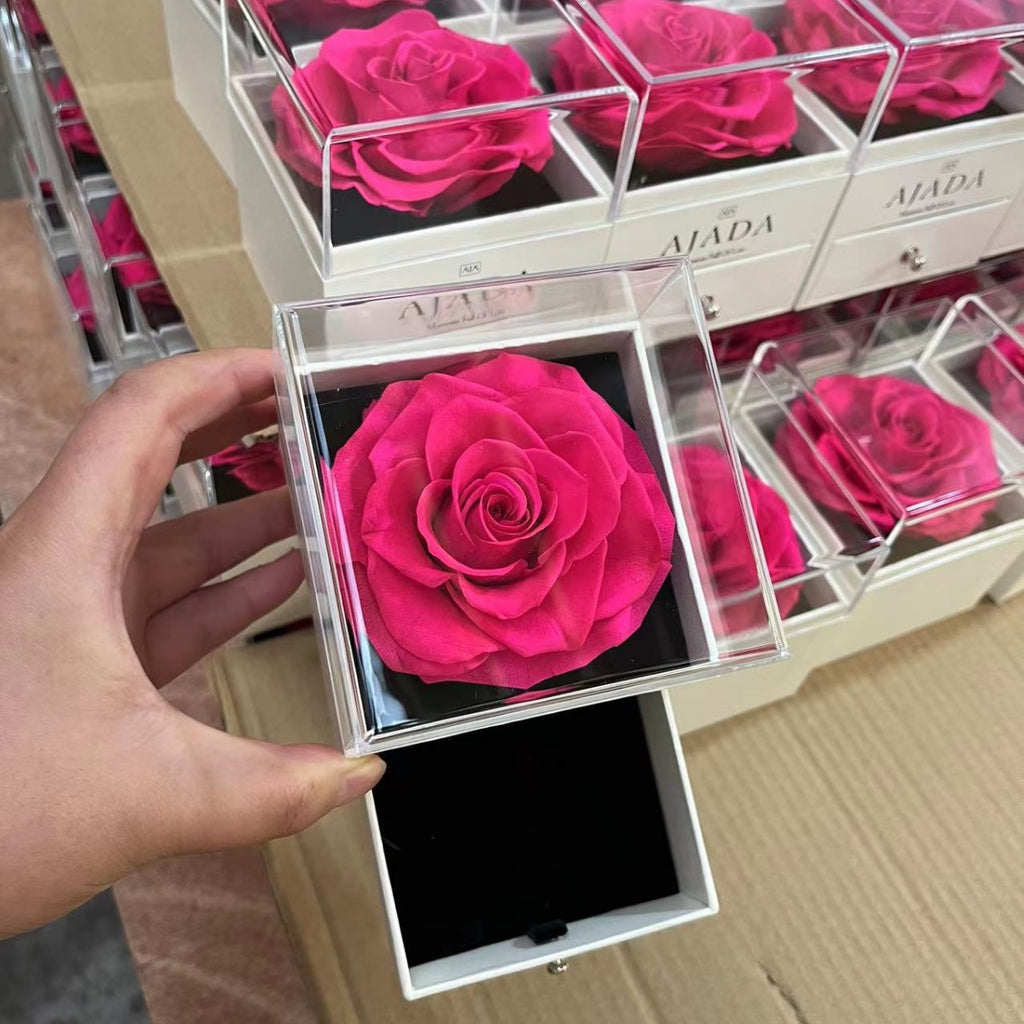 Eternal Flower Rose Jewelry Box