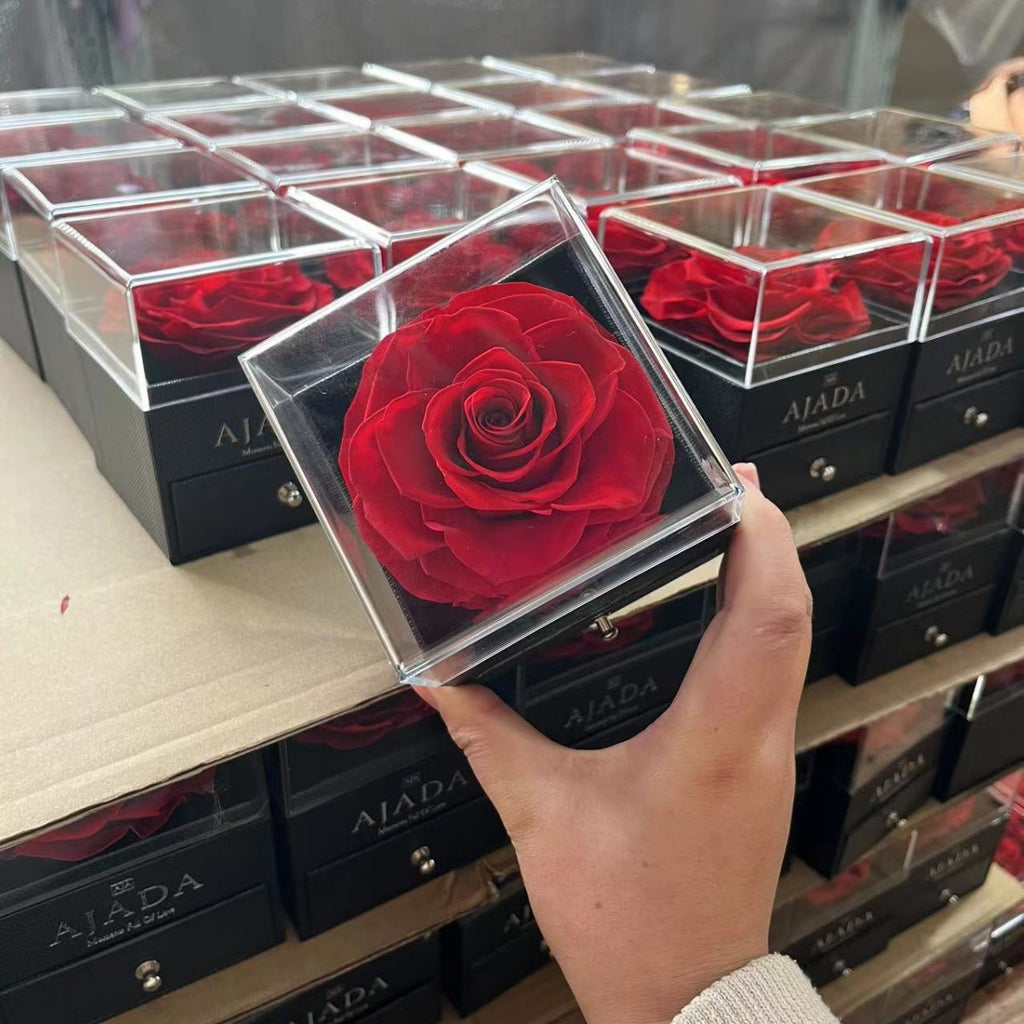 Eternal Flower Rose Jewelry Box