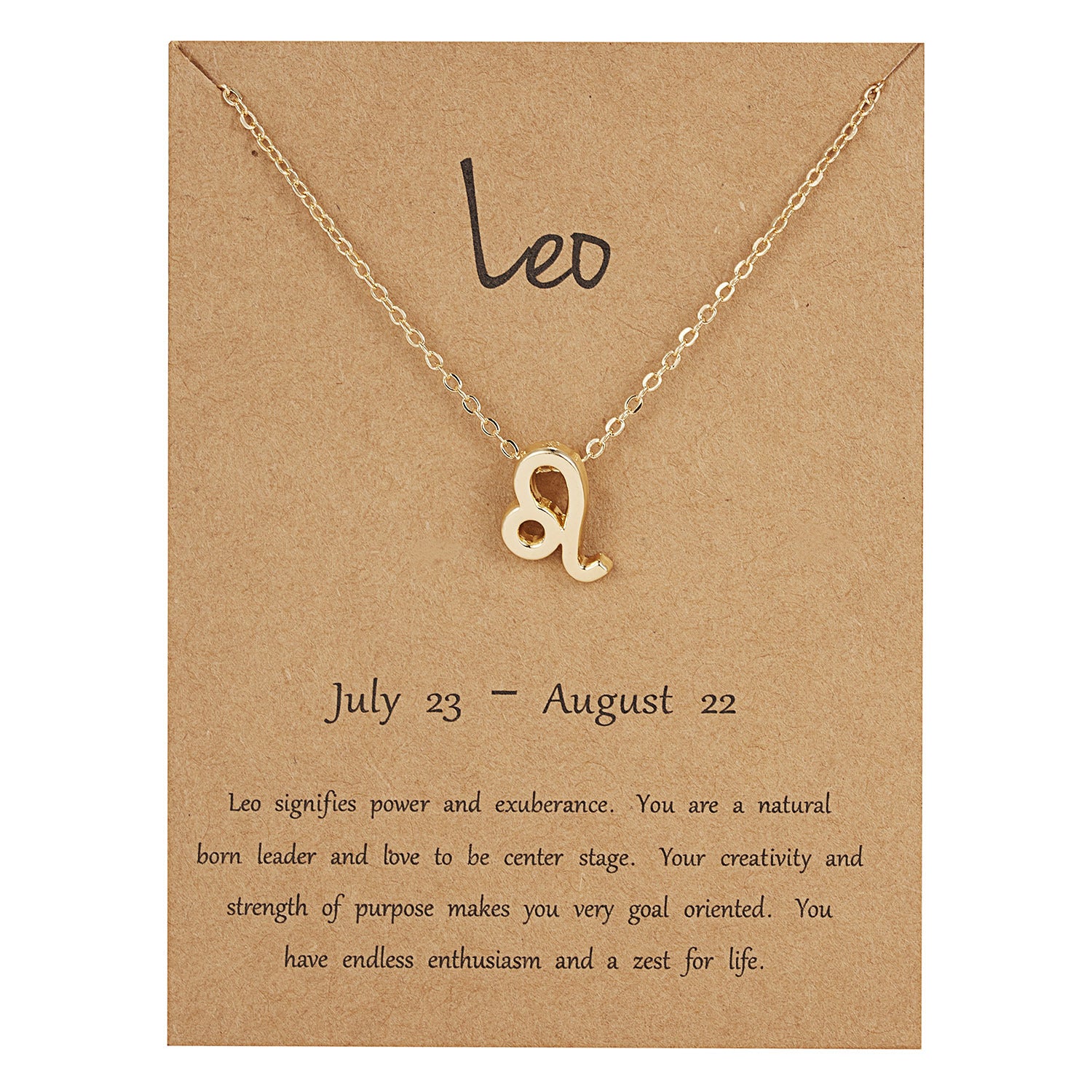zodiac necklace